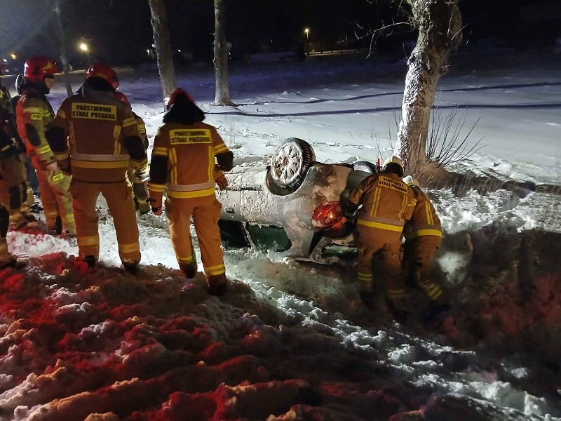 Liczne interwencje strażaków w powiecie ciechanowskim